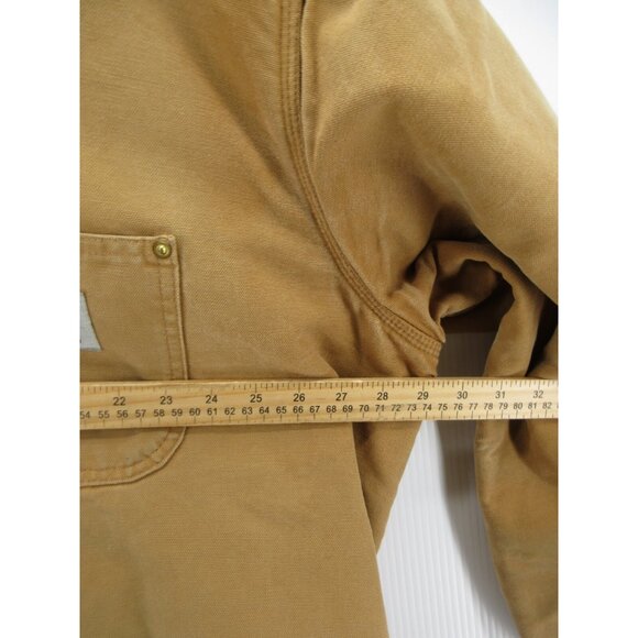 VINTAGE Carhartt Jacket XXL Blanket Lined Barn Chore Duck Canvas CO1 - Picture 7 of 16